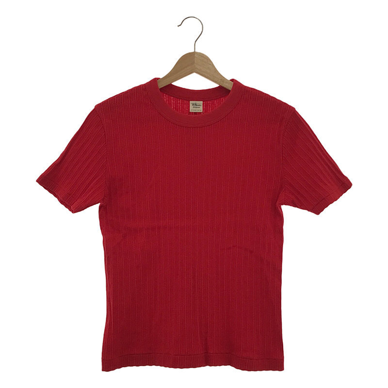 [ beautiful goods ] Ron Herman / Ron Herman | crew neck cut and sewn | S | red | lady's 