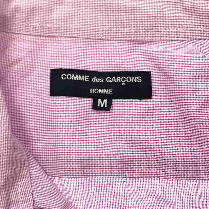 COMME des GARCONS HOMME / コムデギャルソンオム | 2004AW | コットン スランダードシャツ | M | パープル | メンズ_画像5