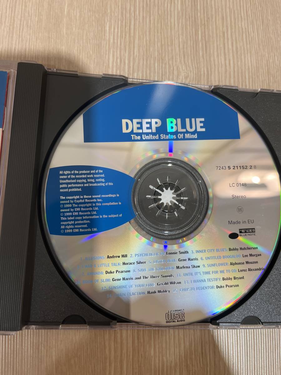 ブルー・ノート・オムニバスCD「deep blue(ディープ・ブルー)」輸入盤 ボビーハッチャーソン、リーモーガン、ハンクモブレー他の画像4