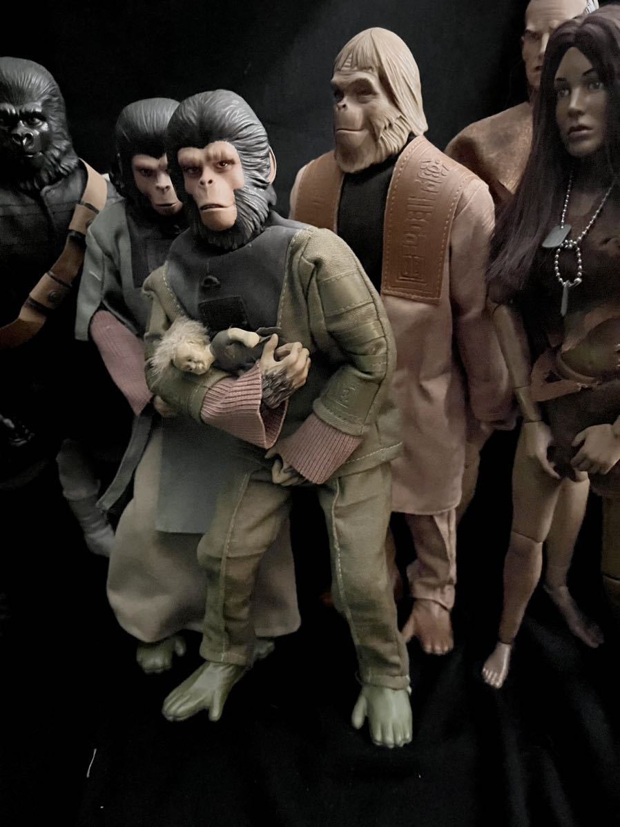 PLANET OF THE APES 7set SideShow 12inch FIGURE 猿の惑星 7体 PLANET OF THE APES 7set SideShow 12inch FIGURE 猿の惑星 7体