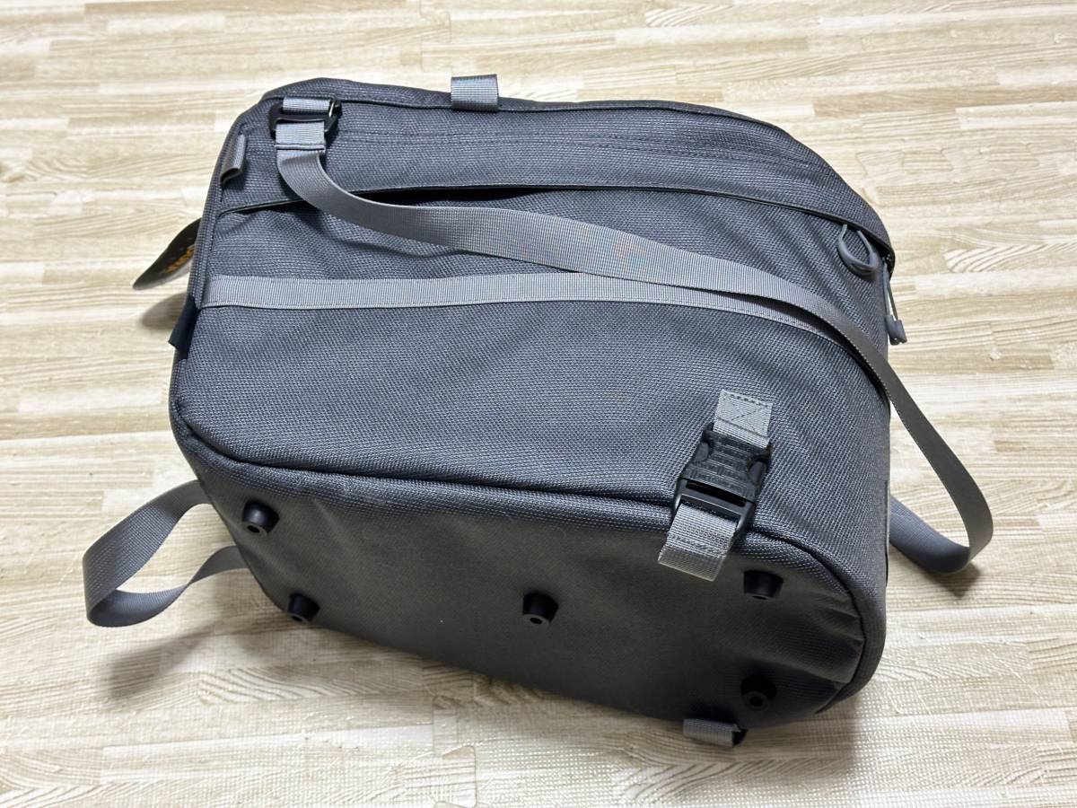 BROMPTON ブロンプトン Borough Roller Rack Bag Dark Grey ボロー ローラー ラック バッグ ダークグレー_画像5