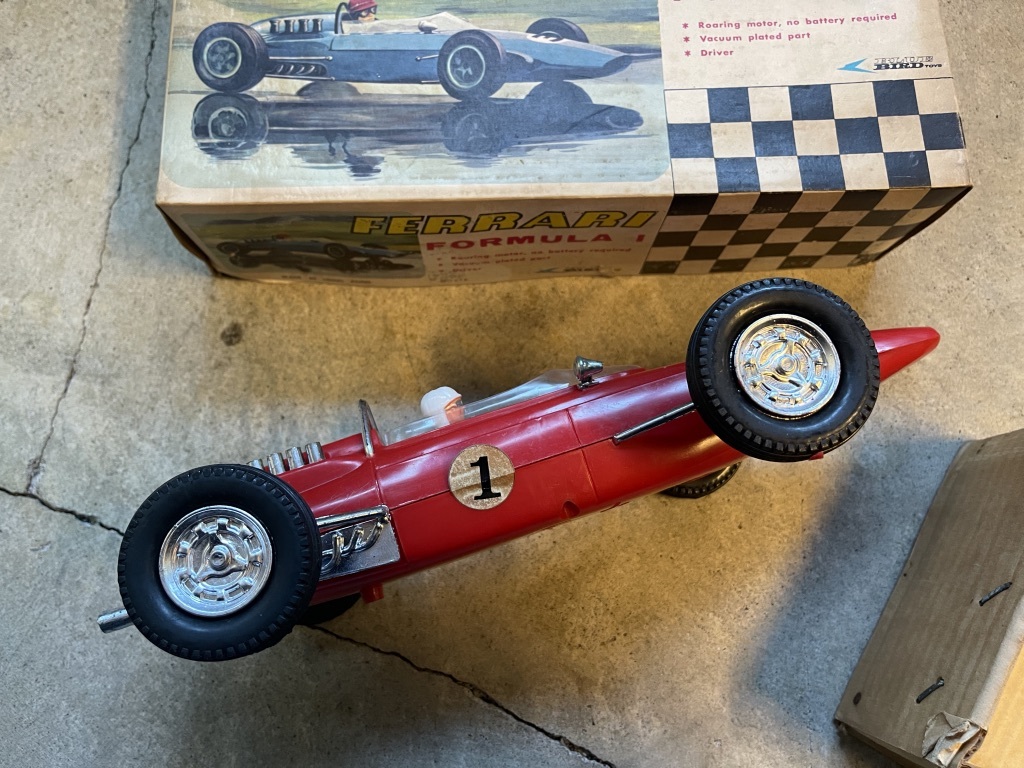 ●BLUE BIRD TOYS FERRARI FORMULA Ⅰ NO.678 フェラーリ コレクション レーシングカー フォーミュラ フィギュア 希少 当時もの 現状品●_画像3