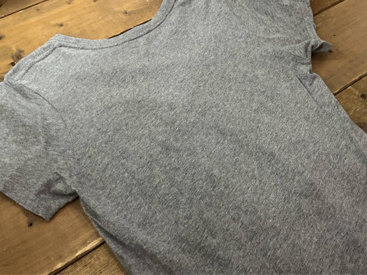 patagonia / パタゴニア 半袖ｔシャツ ロゴプリント レディース sサイズ グレー made in usa 米国製 コットン１００ used_画像4