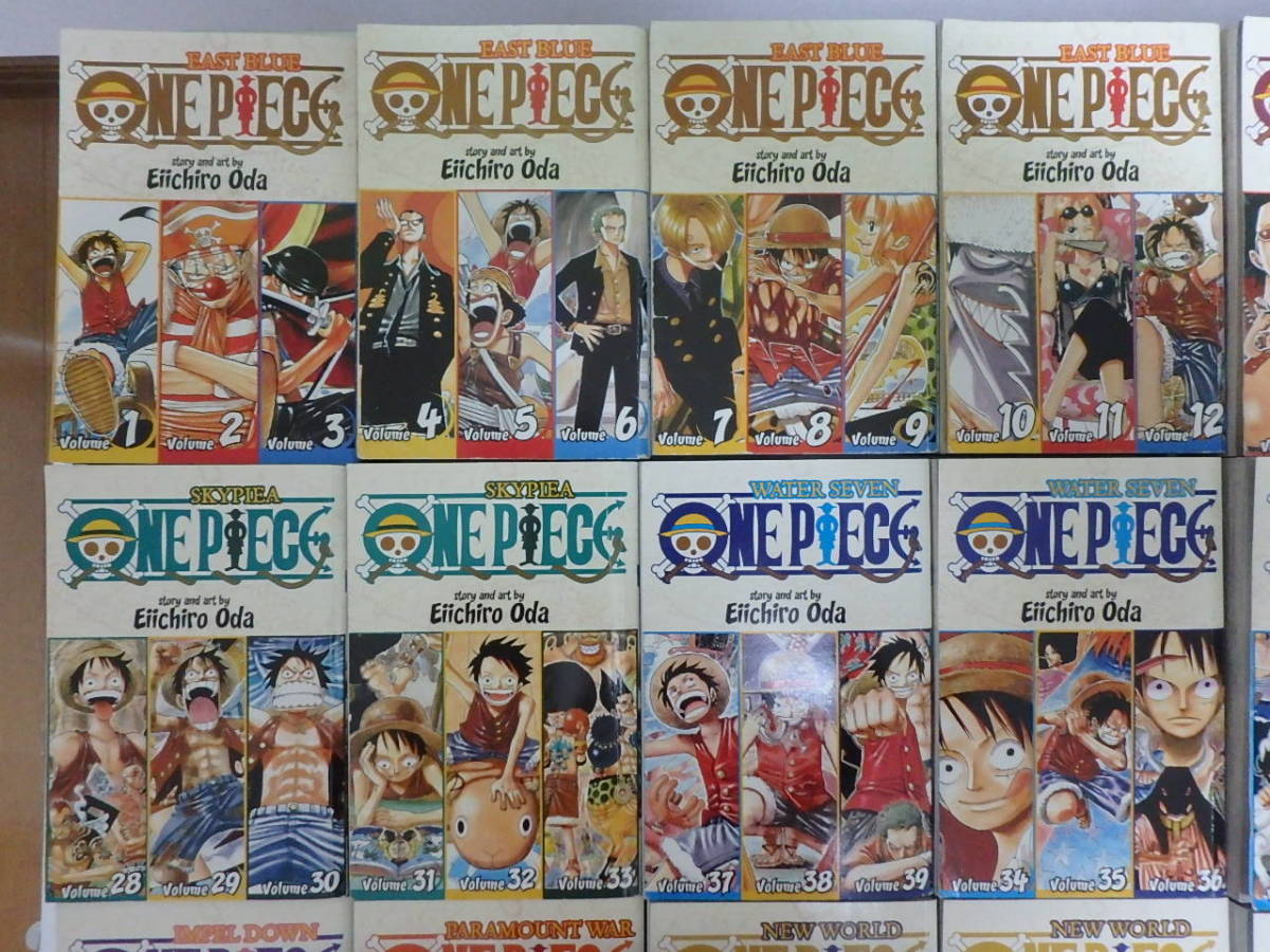 ワンピース☆英語版☆コミック☆英語学習☆One Piece (Omnibus Edition