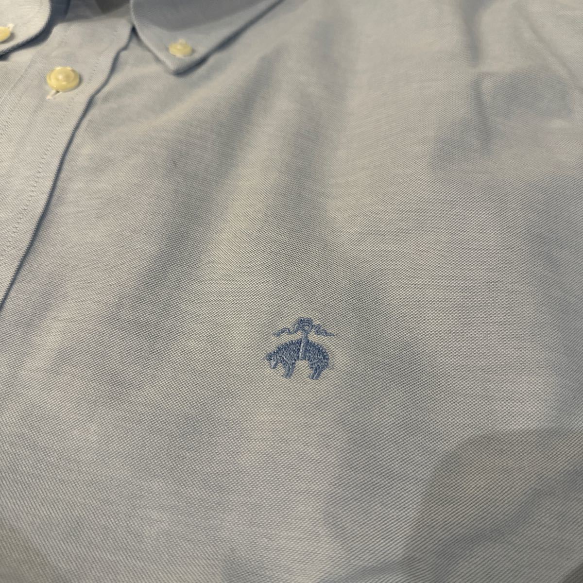 新品　brooks brothers ブルックスブラザーズ シャツ 形態安定　定番　ボタンダウンシャツ ブルー　L 長袖シャツ _画像8