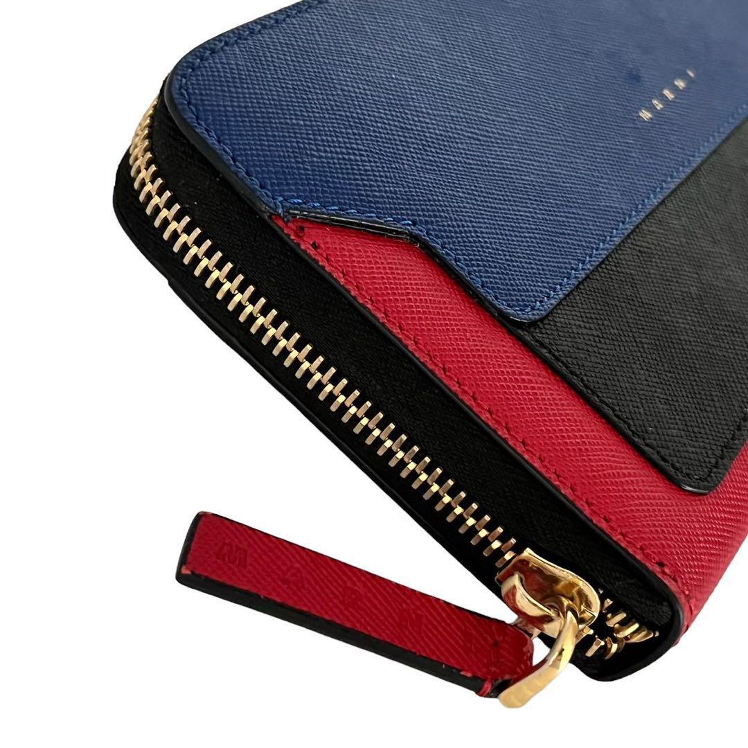 MARNI マルニ レクタンギュラー 長財布 ロングウォレット レザー MARNI マルニ レクタンギュラー 長財布 ロングウォレット レザー
