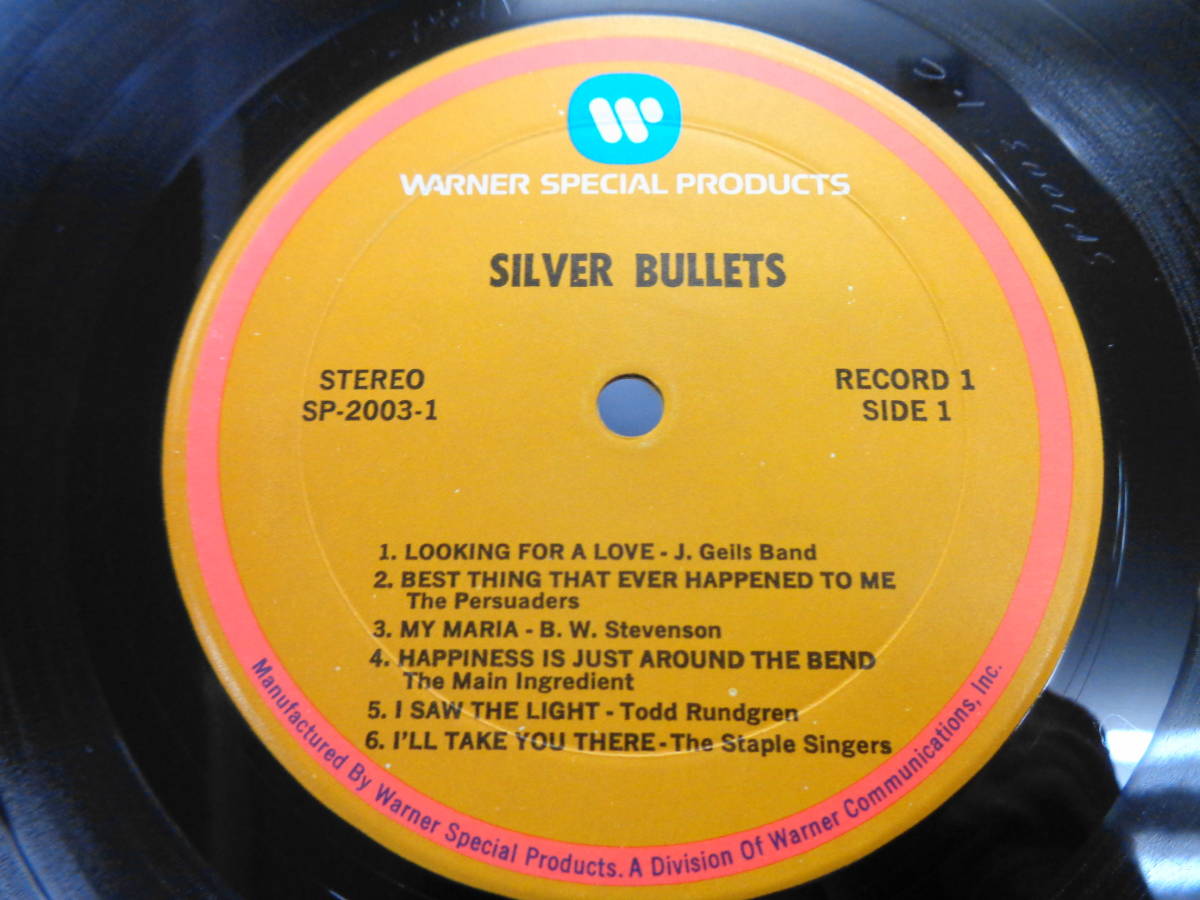 L#4065◆2LP◆ Superstars of the 70's SILVER BULLETS Todd Rundgren / O'Jays / Grateful Dead / Isaac Hayes 他 SP-2003の画像4