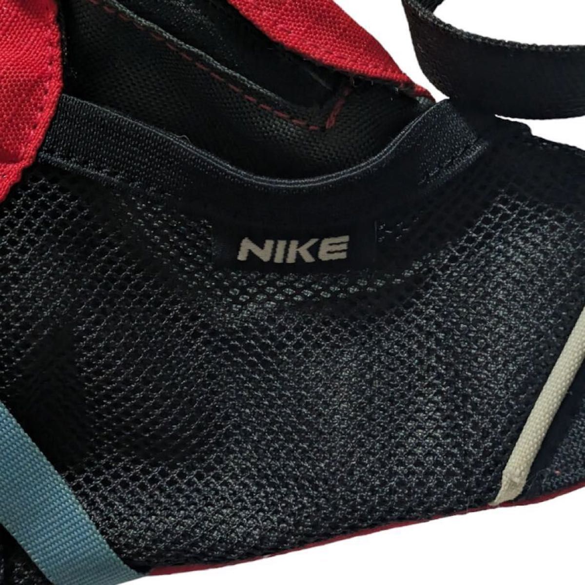 90s y2k NIKE レッド クロスター ウエストポーチ ボディーバッグ