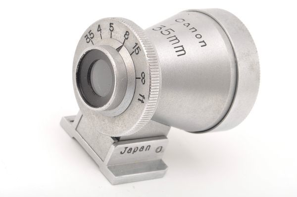 Canon 35mm FINDER キャノン ３５ｍｍ ファインダー キヤノン カメラ 日本製 JAPAN CAMERA ビュー 外付け レンジファインダー 3.5cm 3.5_画像1