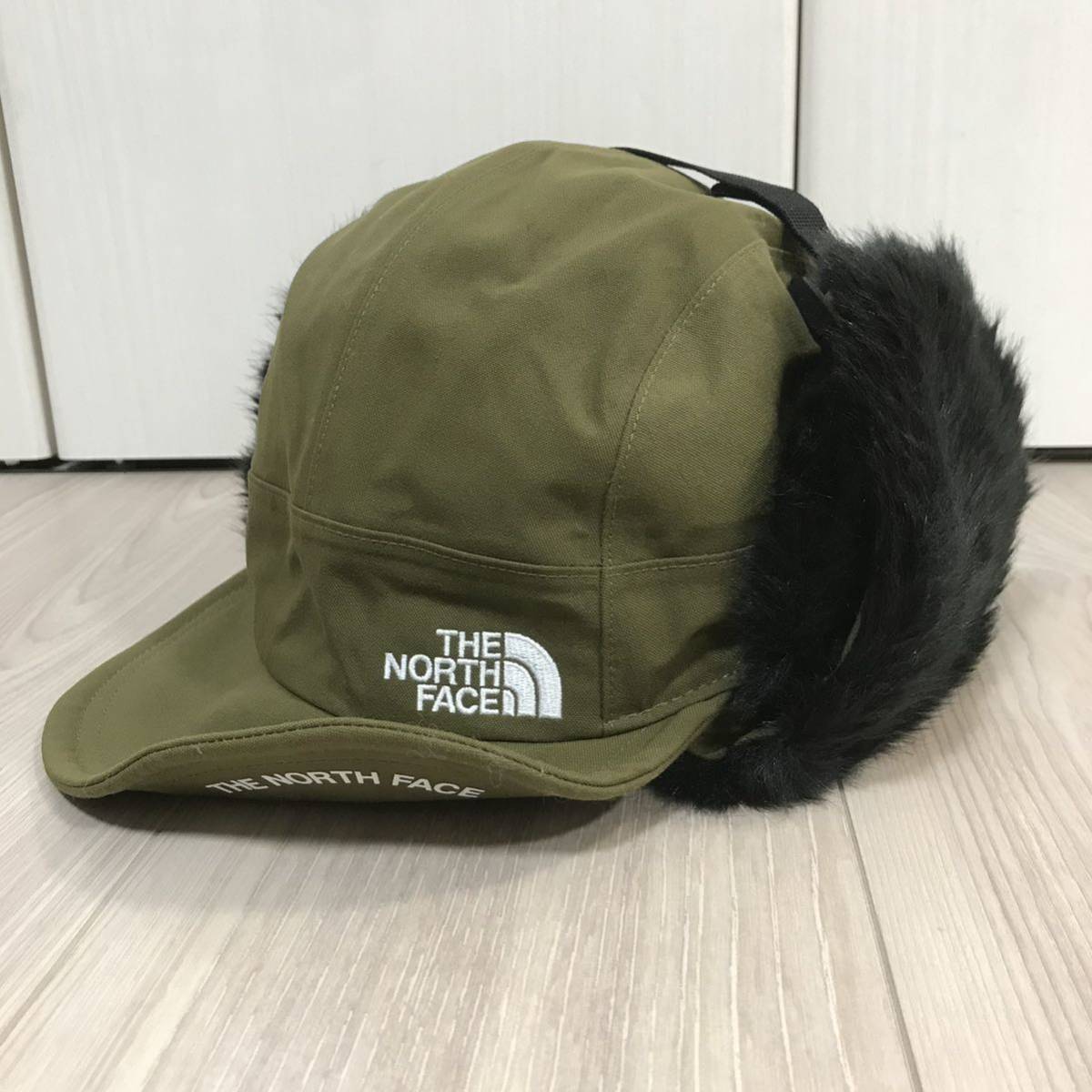 THE NORTH FACE Novelty Frontier Cap NN41708ノベルティ フロンティア フライト ボンバー キャップ 帽子 ファー ハット カーキ ミリタリー