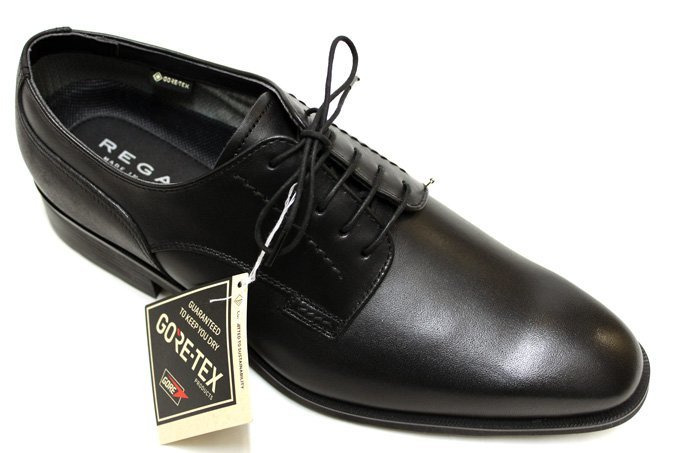 【 новый товар 】20%OFF☆ REGAL ... 34HR BB 【 дождь     число  тоже  спокойствие 】 GORE-TEX ...  натуральная кожа  ... обувь    черный ☆27.0cm