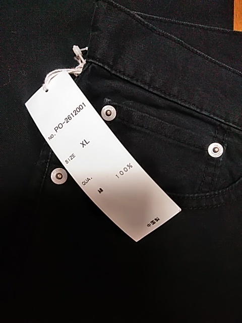  новый товар не использовался товар мужской брюки-чинос черный рабочие брюки с биркой хлопок 100% мужской casual одежда American Casual чёрный 