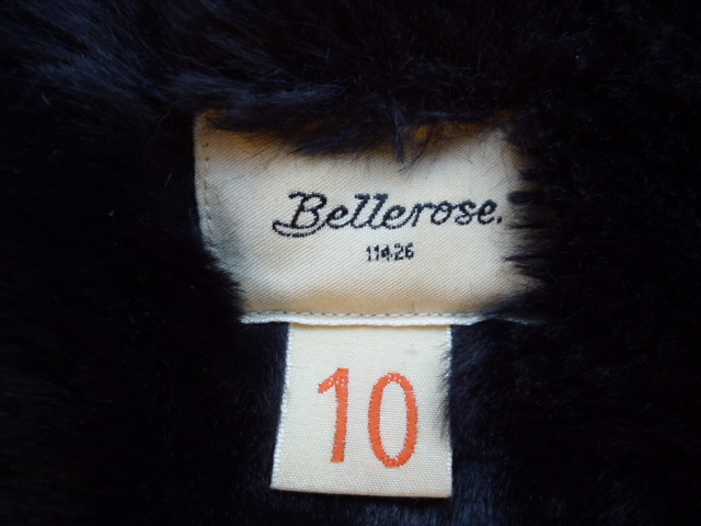 Bellerose ベルローズ　ビームス　裏ボアジャケット 黒 もふもふのボア総裏 １０_画像4
