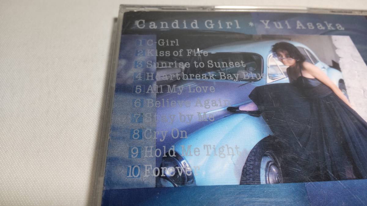 D3917　 『CD』　浅香唯 「Candid Girl」　　音声確認済　_画像3