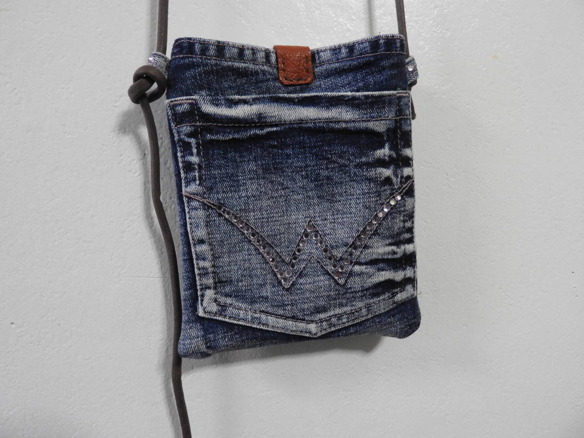 * hand made pochette smartphone case * purse * small articles jeans remake goods b