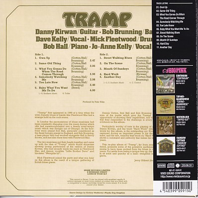 CD TRAMP トランプ 紙ジャケット 国内盤_画像2