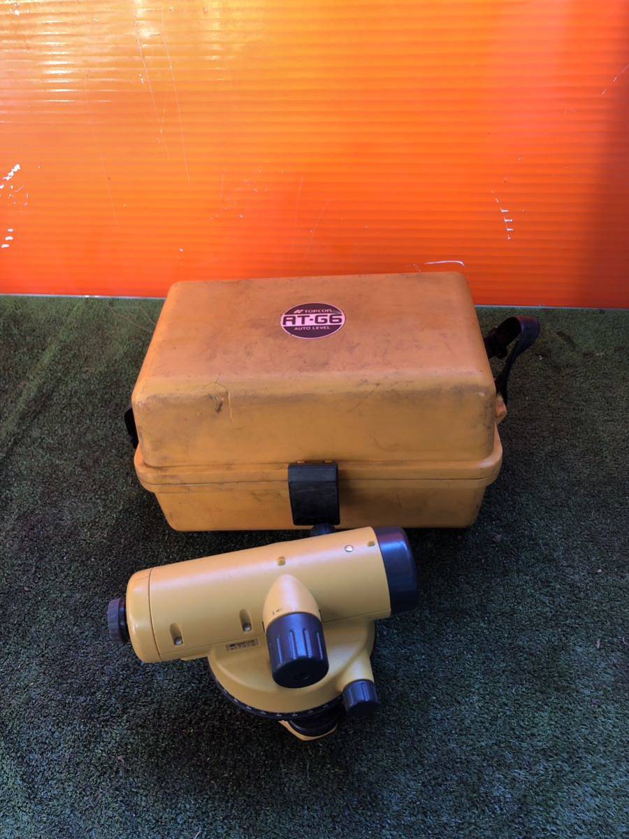 【中古品】TOPCON オートレベル AT-G6_画像1