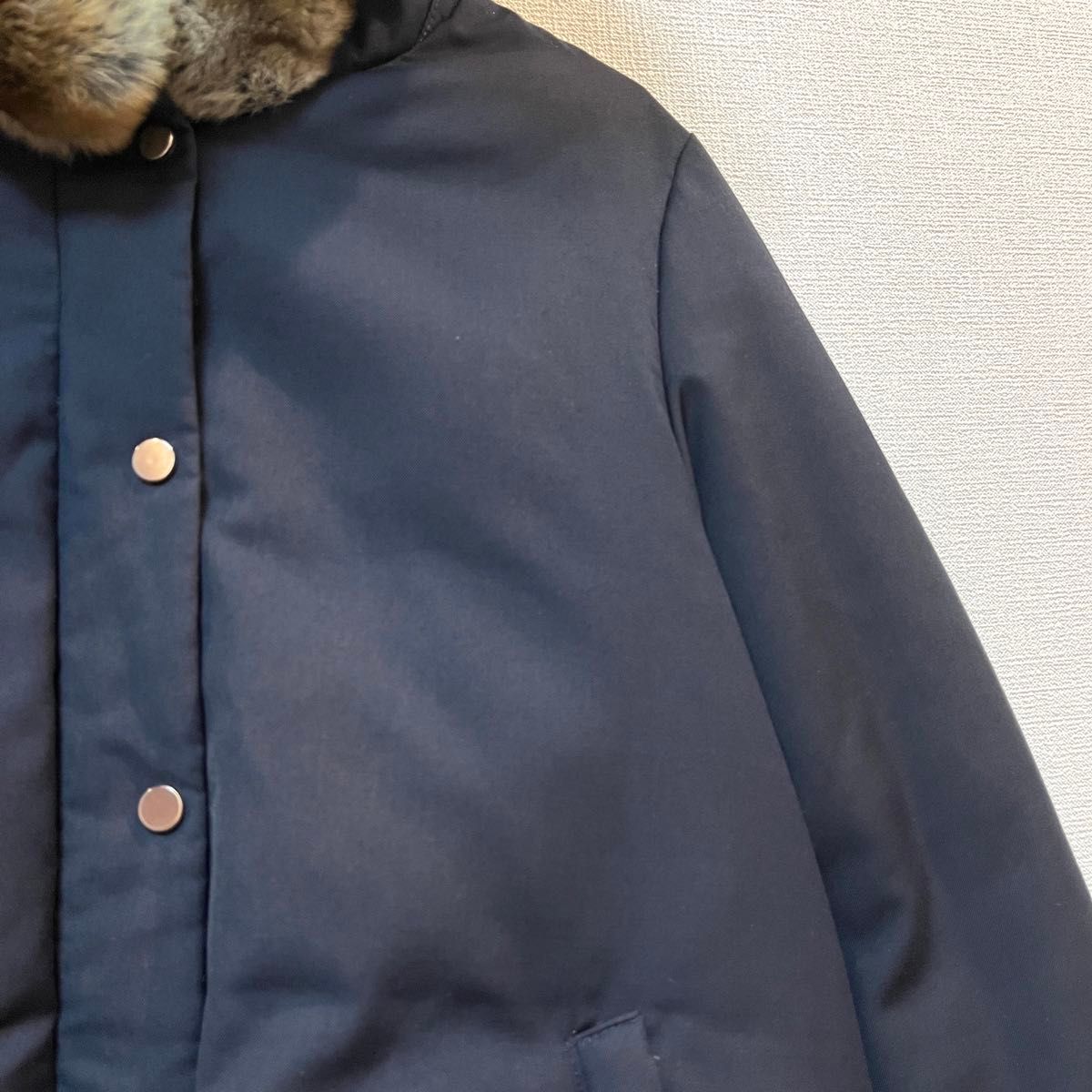 SHIPS(シップス) レッキスファー付きビックフードダウン SHIPS(シップス) レッキスファー付きビックフードダウン