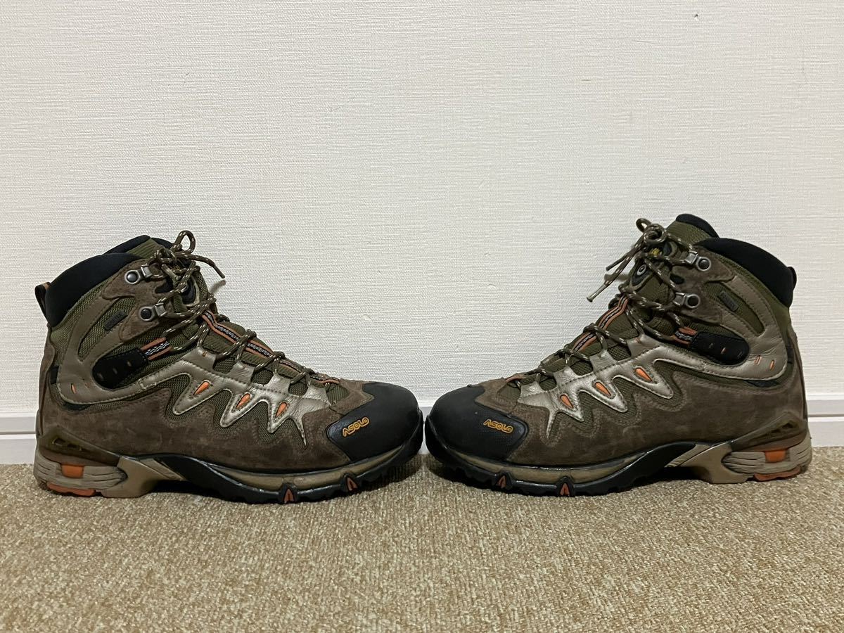 G559☆送料無料☆ASOLO/アゾロ GORE-TEX 中古登山靴・トレッキングシューズ/サイズ不明(アウトソール 約29.5cm)_画像4