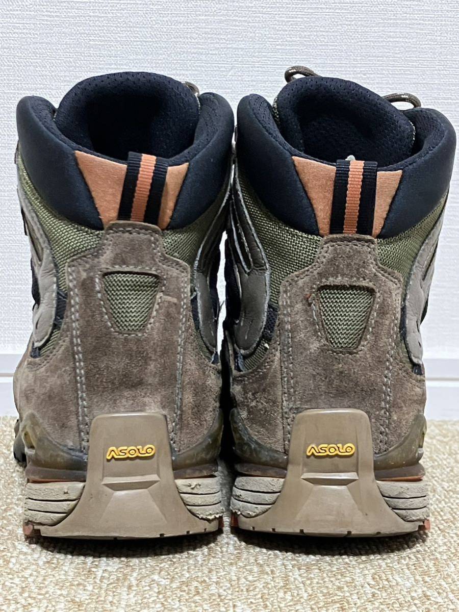 G559☆送料無料☆ASOLO/アゾロ GORE-TEX 中古登山靴・トレッキングシューズ/サイズ不明(アウトソール 約29.5cm)_画像6