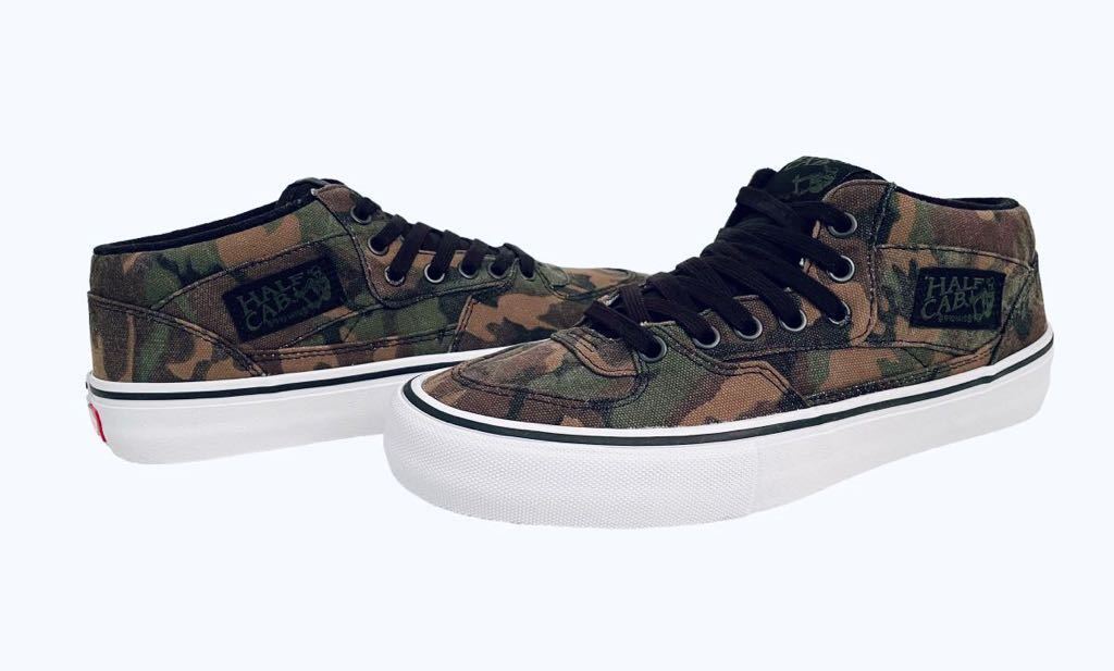 美品!! 名作!! VANS PRO HALF CAB CAMO バンズ プロ ハーフキャブ カモ 迷彩 us 8 / 26 ㎝_画像4