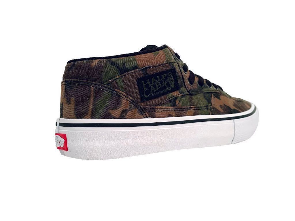 美品!! 名作!! VANS PRO HALF CAB CAMO バンズ プロ ハーフキャブ カモ 迷彩 us 8 / 26 ㎝_画像7