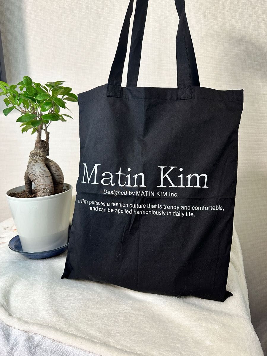 Matin Kim マーティンキム エコバッグ トートバッグ 新品未使用 Matin Kim マーティンキム エコバッグ トートバッグ 新品未使用