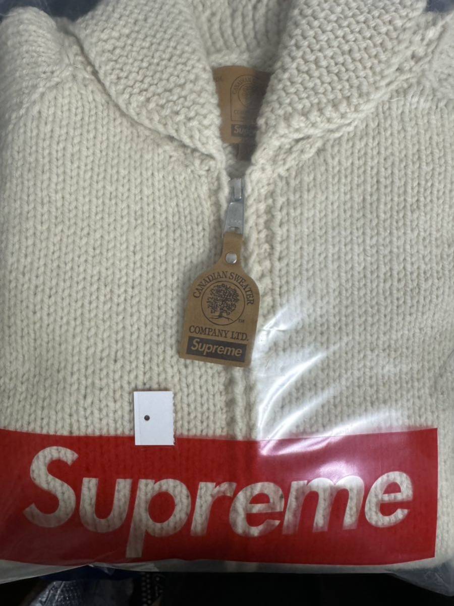 【L】Supreme Camacho Cowichan Sweater Natural カウチン_画像2