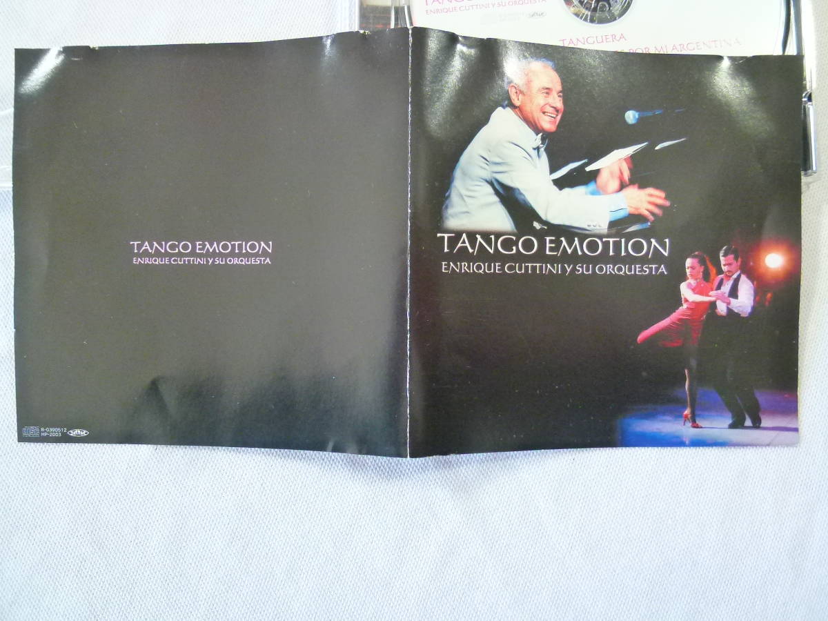 【 タンゴ Tango 】ENRIQUE CUTTINI Y SU ORQUESTA エンリケ・クッティーニ楽団 / TANGO EMOTION _画像4
