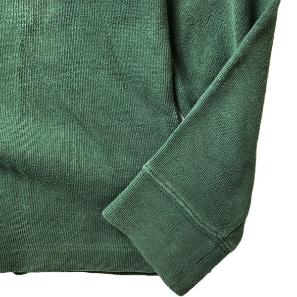  super masterpiece! 90s Polo Ralph Lauren Ralph Lauren Polo .a Vintage bear half Zip sweat sweatshirt green green S men's 