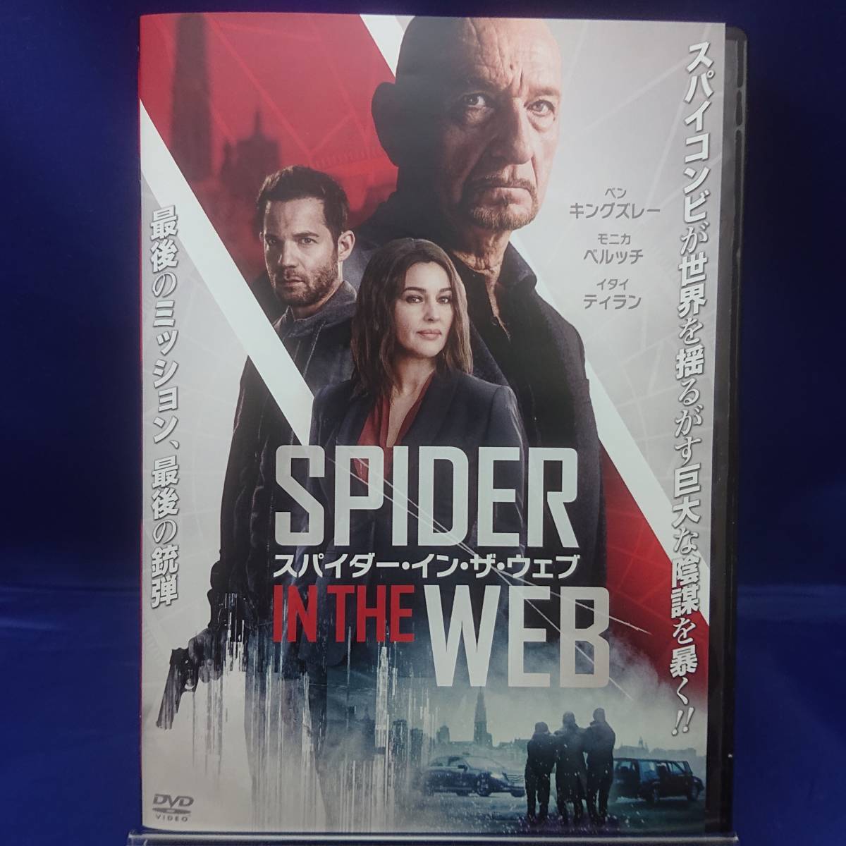 22y00332★スパイダー・イン・ザ・ウェブ　ベン・キングズレー　日本語吹替【有り】　レンタル落ちDVD★_画像1