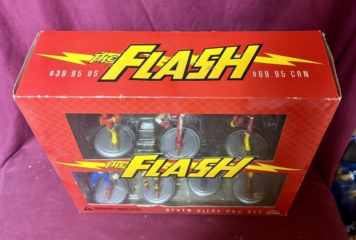 '00 DC DIRECT『The FLASH』SEVEN PIECES PVC SET フラッシュ PVC フィギュア DC COMICSの画像6