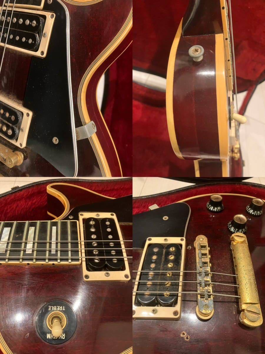 Gibson LesPaul CUSTOM ギブソン レスポールカスタム 1976年製 ワインレッド_画像7
