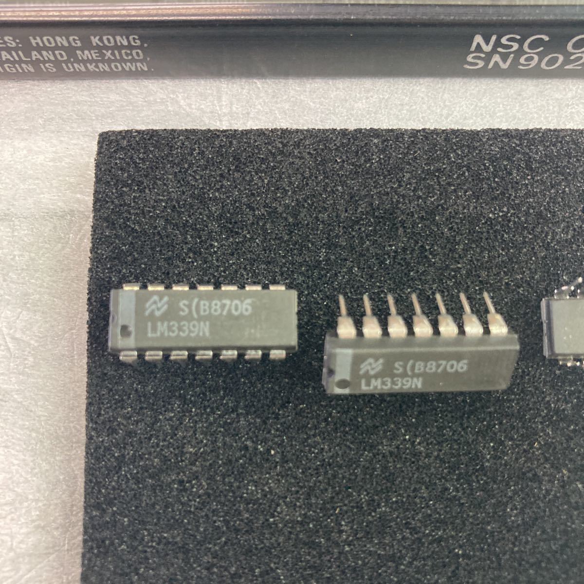 LM339N ナショナルセミコンダクタ製　25個セット　長期保管品　未使用品　送料無料_画像6