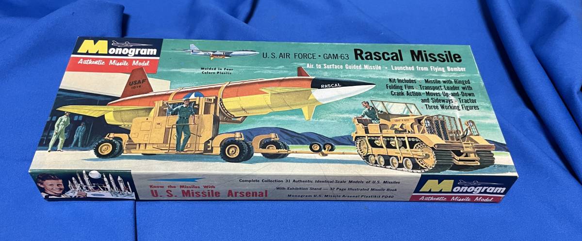 Yahoo!オークション - 50~60年代 モノグラム RASCASL MISSILE Yahoo!オークション - 50~60年代 モノグラム RASCASL MISSILE