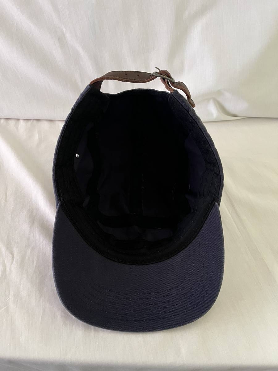 Supreme Washed Chino Twill Camp Cap Navy シュプリーム ウォッシュド チノ ツイル キャンプキャップ ネイビー 紺 国内正規_画像6