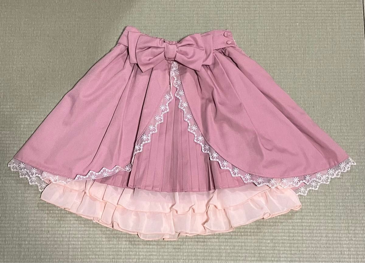 axes femme kids 女の子 卒園 入学 セットアップ 上着120cm/スカート