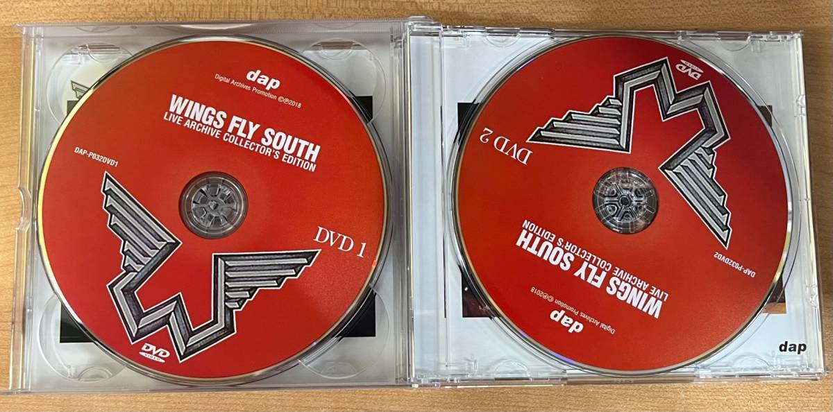 [1CD+2DVD] PAUL McCARTNEY&WINGS / WINGS FLY SOUTH - LIVE IN PERTH 1975 + AUSTRALIA TOUR DIARY&VINTAGE TV ARCHIVE_画像4