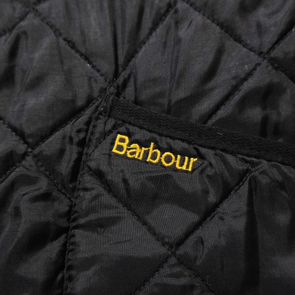 90's 英国製 バブアー barbour キルティング ジャケット 黒 (S) ブラック リッズデール 90年代 イギリス製 旧タグ オールド ３ワラント_画像4