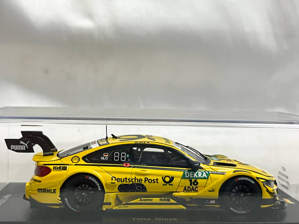 ケース未開封 スパーク 1/43 BMW M4 DTM BMW TEAM RMR 2017 ティモ・グロック_画像4