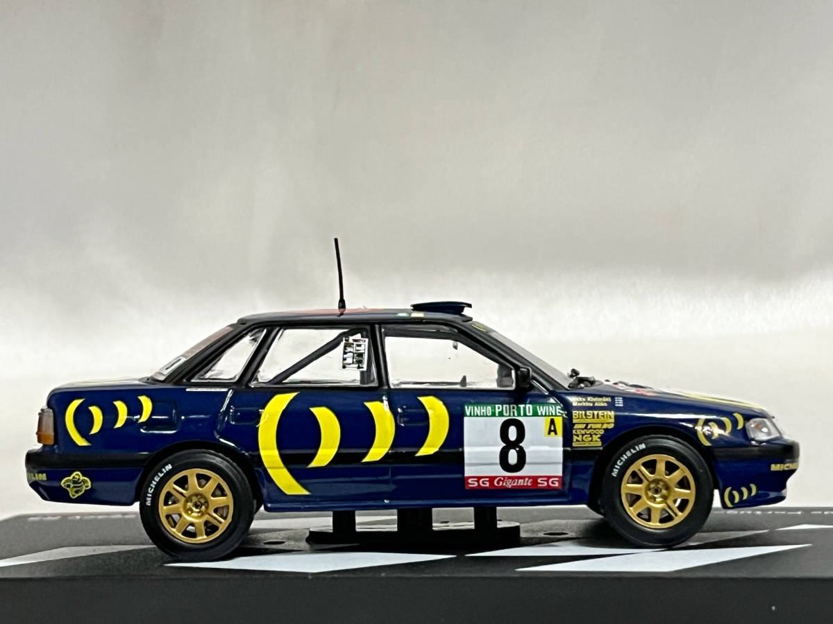 ラリーカーコレクション 1/43 スバル レガシィ RS 1993 ラリー・ポルトガル マルク・アレン