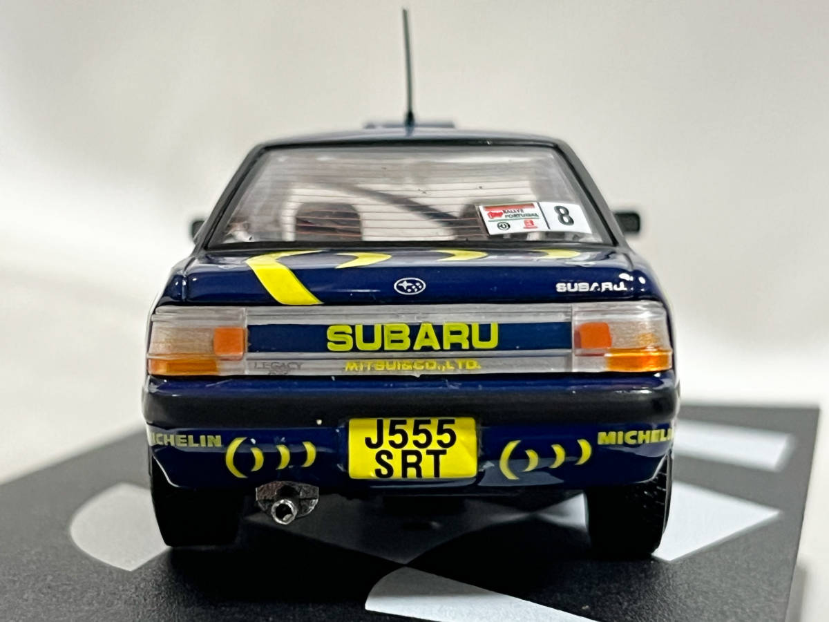 ラリーカーコレクション 1/43 スバル レガシィ RS 1993 ラリー・ポルトガル マルク・アレン