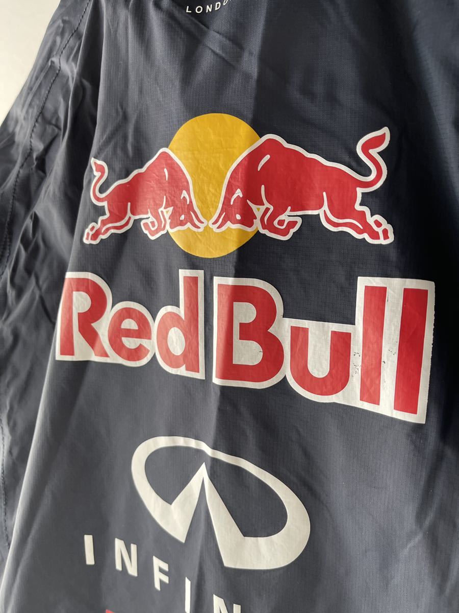 0-95 Red Bull RACING INFINITI Pepe Jeans LONDON 3D フルジップ コーティング パーカー サイズ M-L 実寸参照_画像5