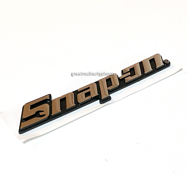 送料コミ追跡アリ◆新品◆スナップオン エンブレム プラ製 11.8cm★snap on snap-on_画像3