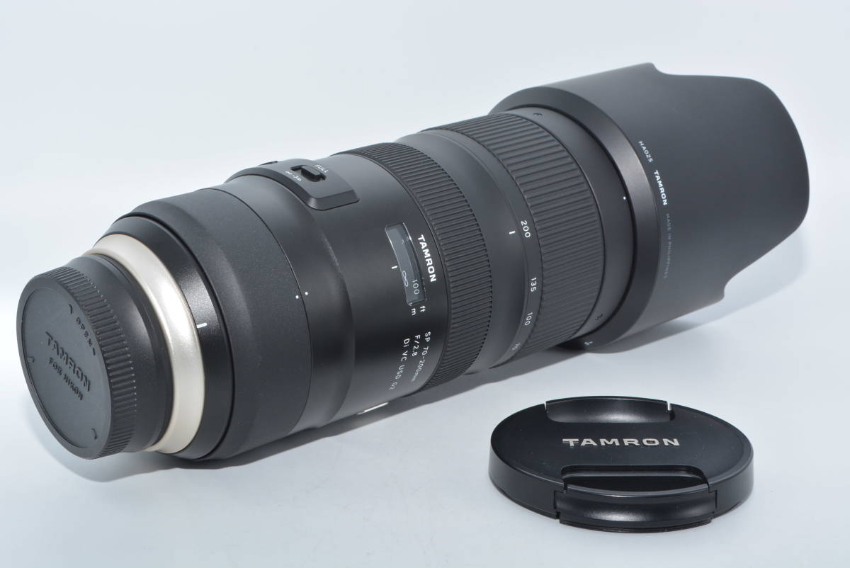 【極上品】 TAMRON 大口径望遠ズームレンズ SP 70-200mm F2.8 Di VC USD G2 ニコン用 フルサイズ対応 A025N　#6599_画像4