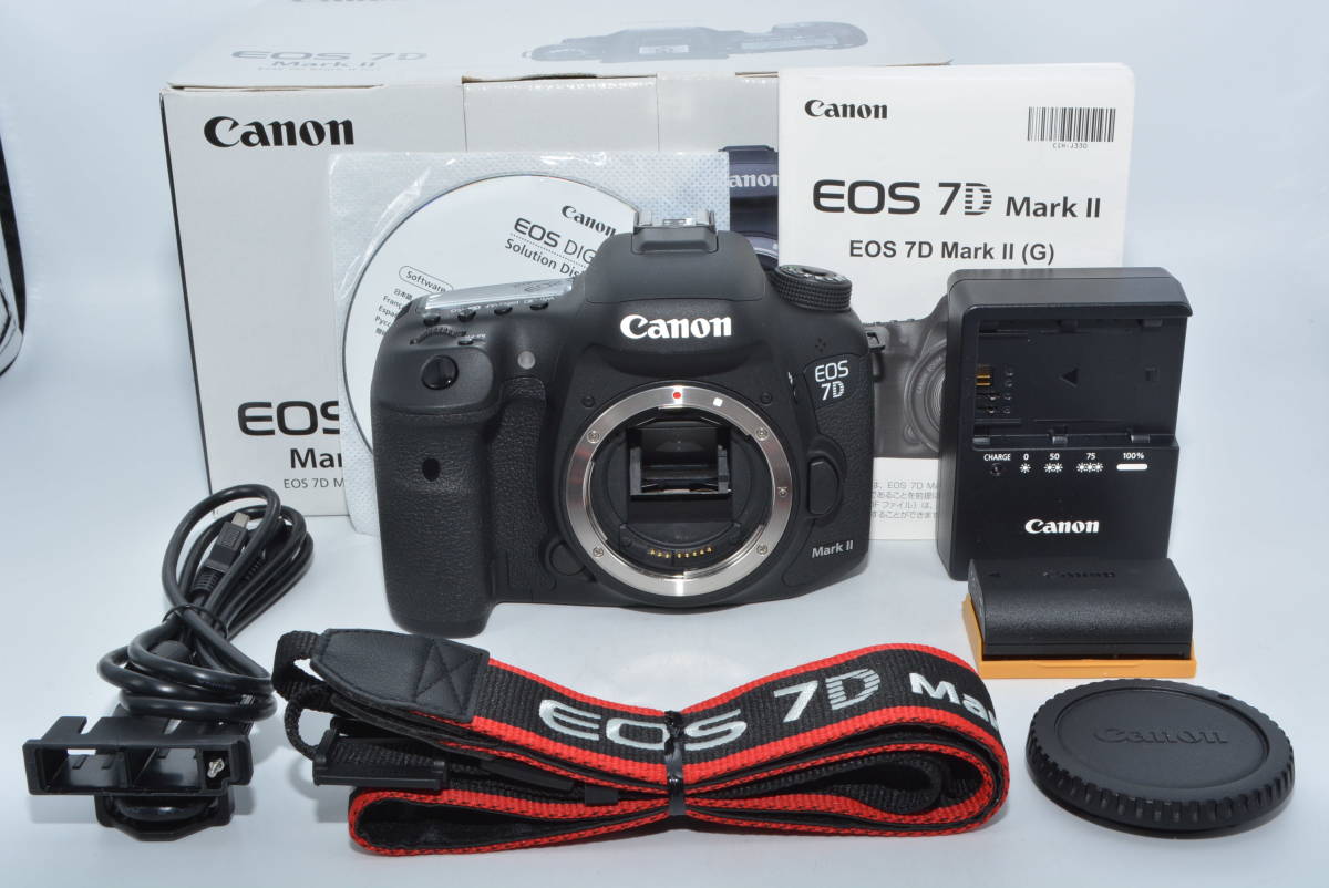 【2312ショットの特上品】 Canon デジタル一眼レフカメラ EOS 7D Mark IIボディ EOS7DMK2　#6611_画像1