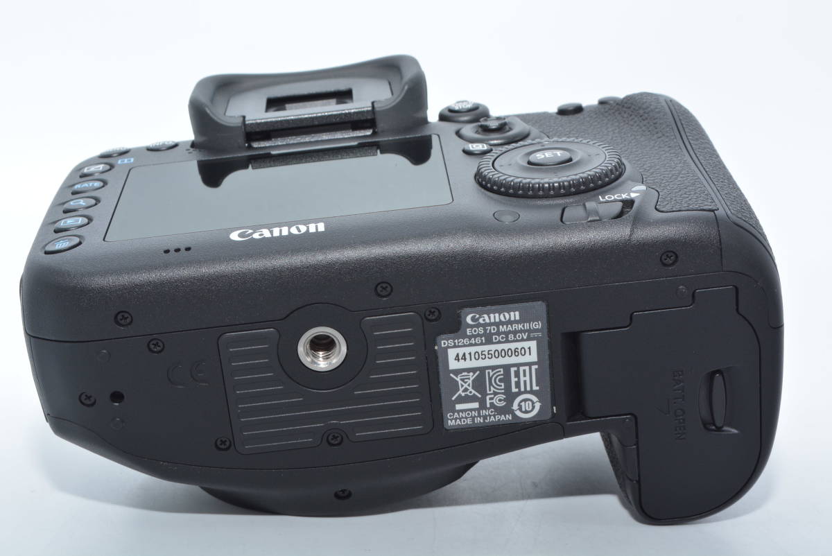 【2312ショットの特上品】 Canon デジタル一眼レフカメラ EOS 7D Mark IIボディ EOS7DMK2　#6611_画像5