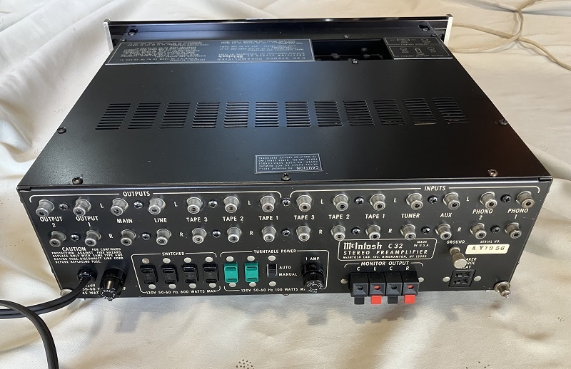 Mcintosh C32 STEREO PREAMPLIFIER_画像5