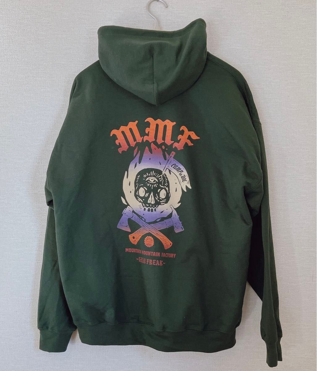 新品未着用 MMF x GRINDLODGE HOODIE グラインドロッジ パーカー 新品未着用 MMF x GRINDLODGE HOODIE グラインドロッジ パーカー