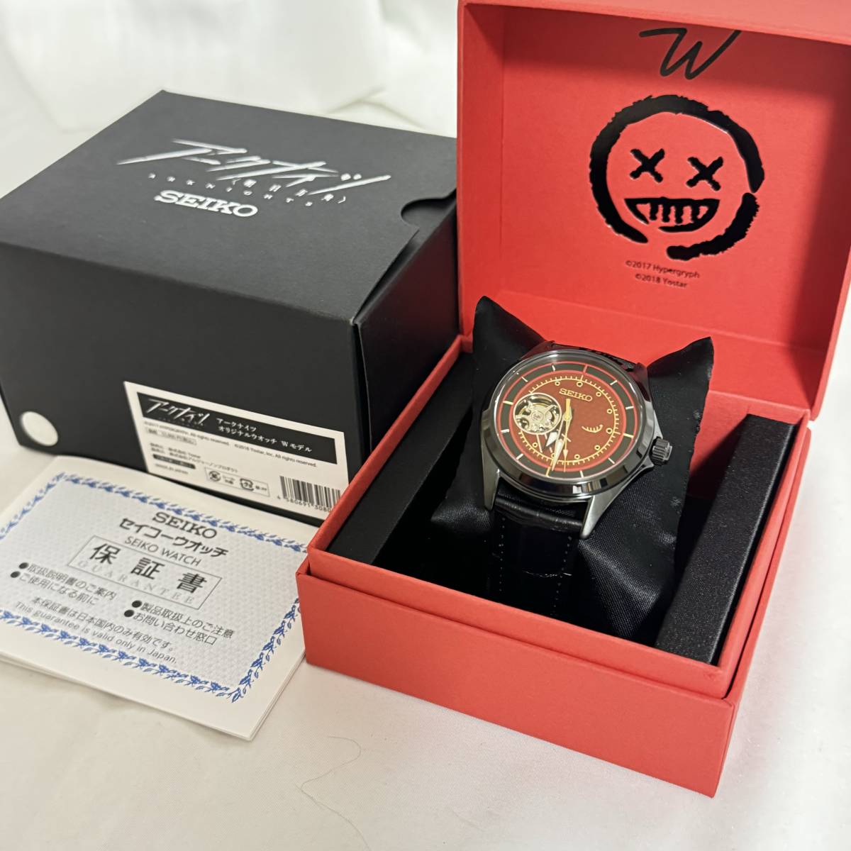 アークナイツ×SEIKO アークナイツオリジナルウオッチ第2弾 アークナイツ×SEIKO アークナイツオリジナルウオッチ第2弾